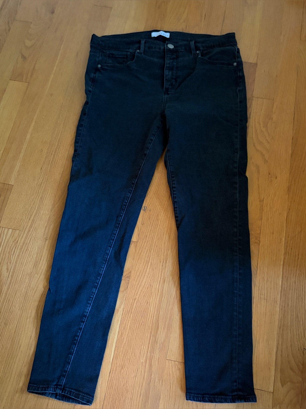Loft Modern Skinny Black Jeans Size 12